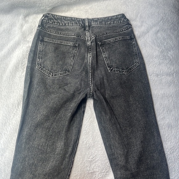 Pacsun black/grey jeans high rise fitted - Picture 4 of 4